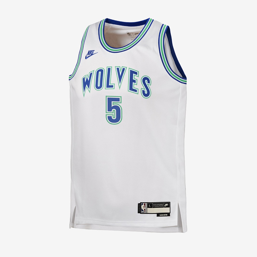 Nike Older Kids NBA Anthony Edwards Minnesota Timberwolves HWC Swingman ...