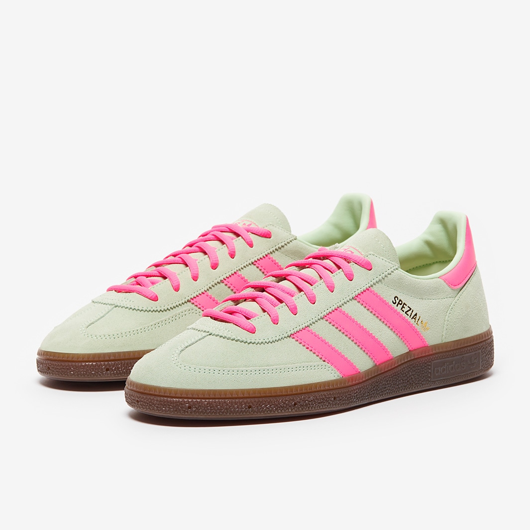 adidas Originals Handball Spezial - Semi Verde Spark/Lucid Rosa/Gum 5 ...