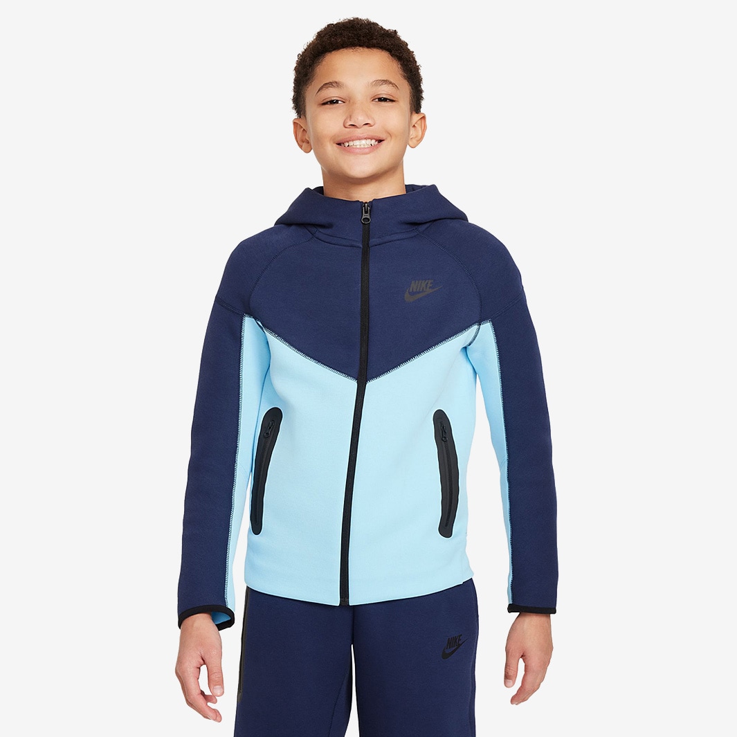 Nike Sportswear Older Kids Tech Fleece Full Zip Hoodie (8-15Y ...