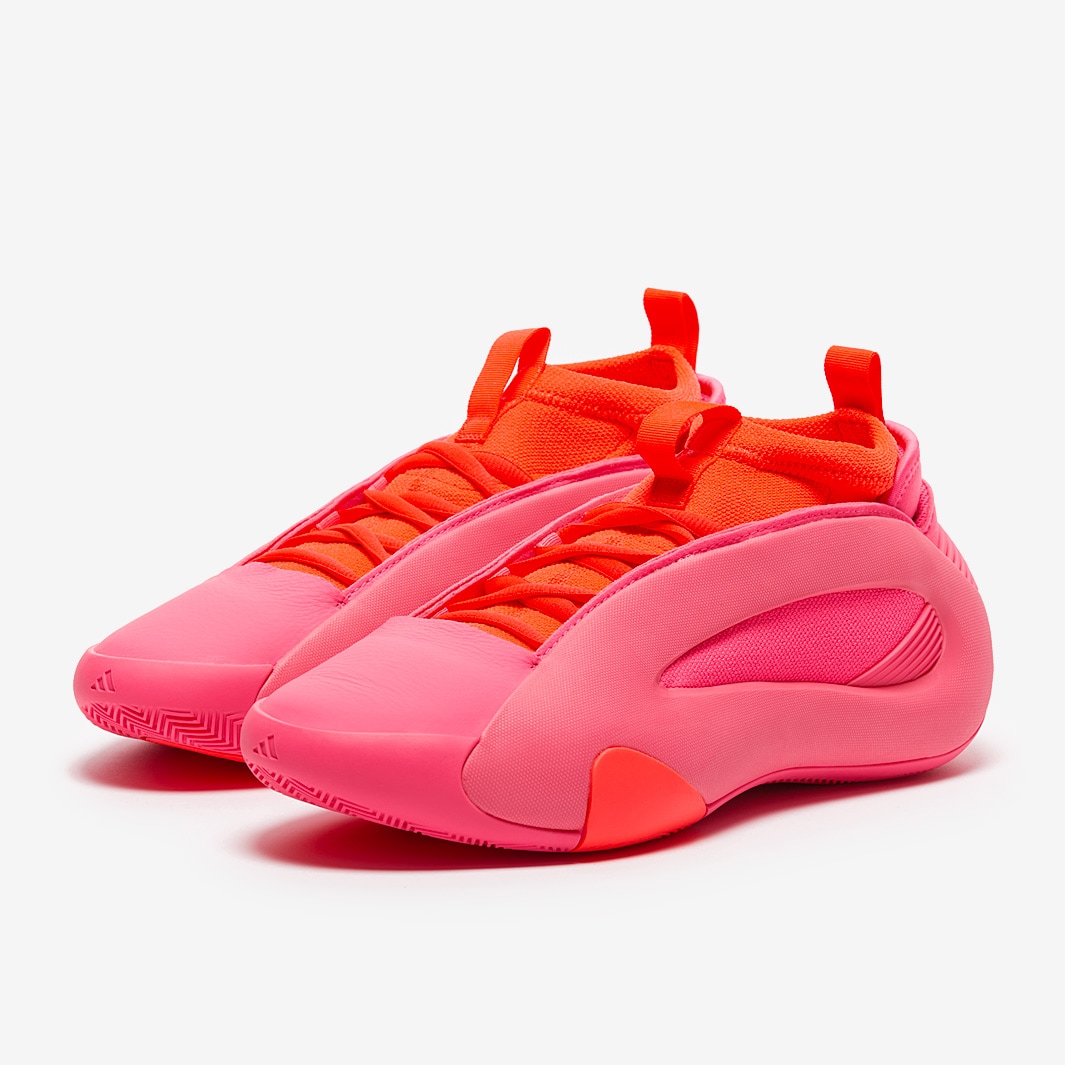 adidas Harden Volume 8 - Lucid Pink/Solar Red/Impact Orange - Trainers ...