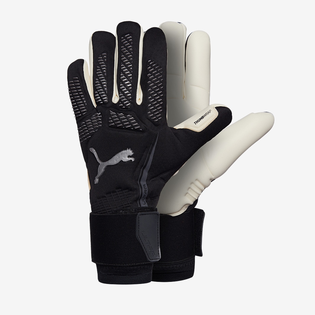 Puma Ultra Ultimate Hybrid - Puma Black/Puma Silver - Mens GK Gloves ...