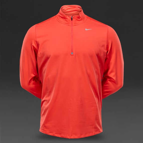 mens red nike running top