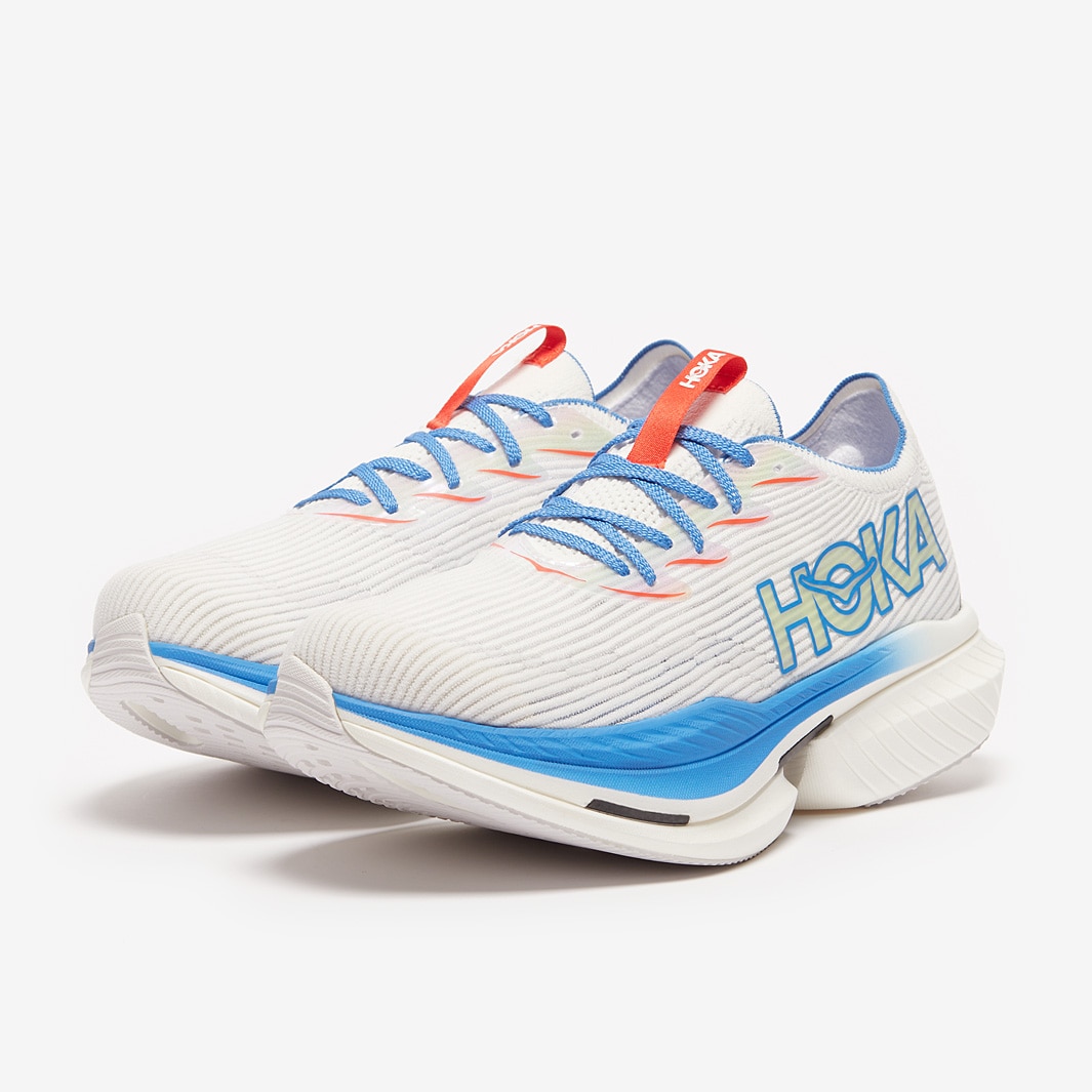 Hoka Cielo X1 - White/Virtual Blue - Mens Shoes | Pro:Direct Running