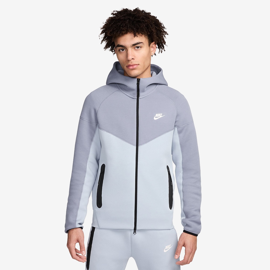 Nike Tech Fleece Full-Zip Windrunner Hoodie - Lt Armory Blue/Ashen ...