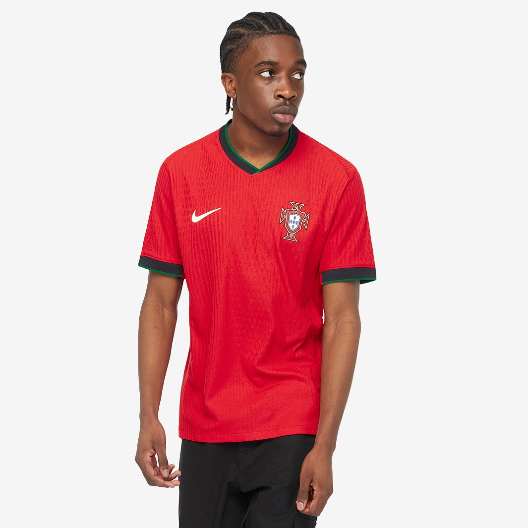 Nike Portugal 2024 Dri-FIT ADV Match SS Home Shirt - University Red ...