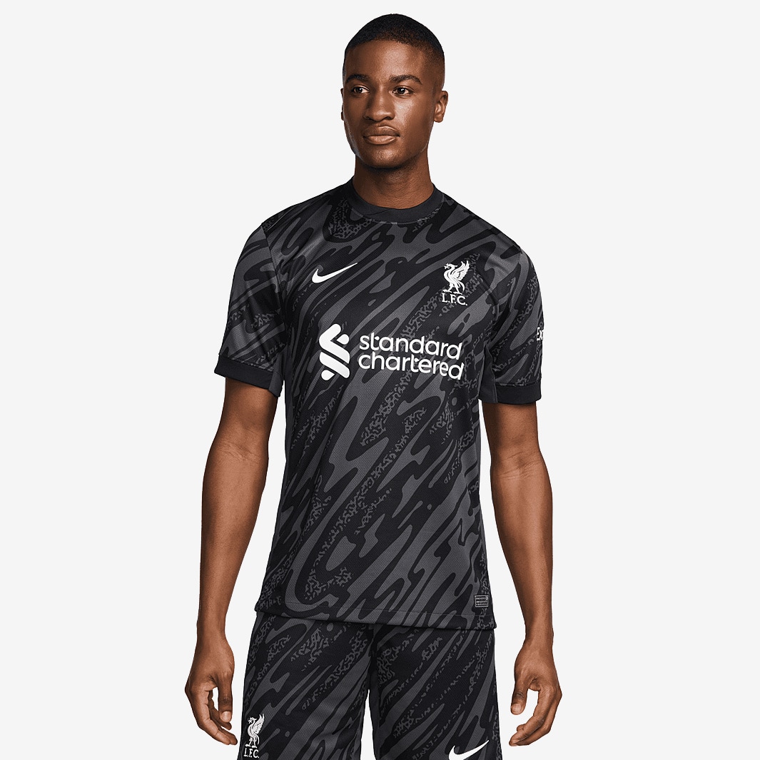 Nike Liverpool 24/25 Dri-FIT GK Stadium SS Shirt - Anthracite/Black ...