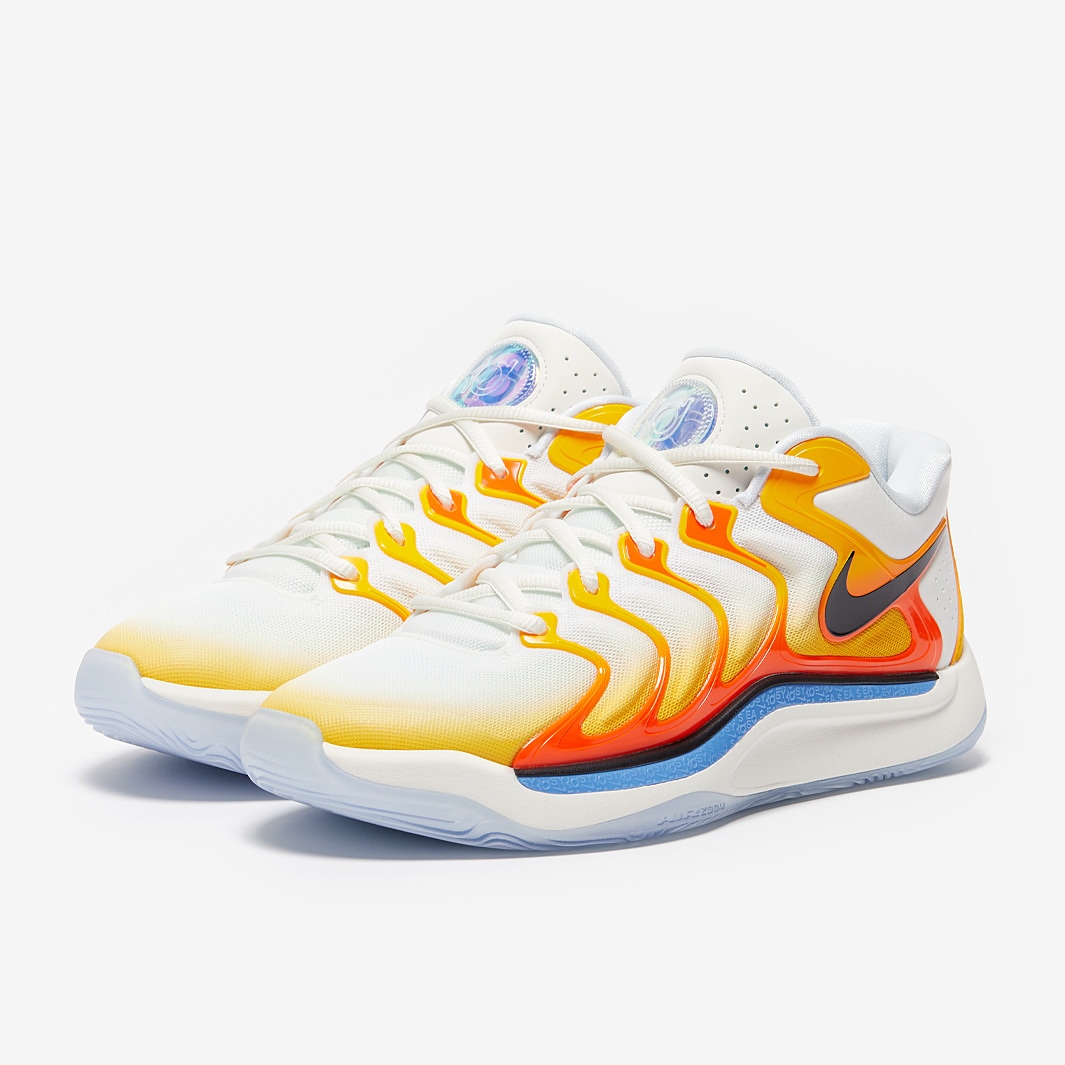 Nike KD17 - University Gold/Black/Safety Orange - Trainers - Mens Shoes ...