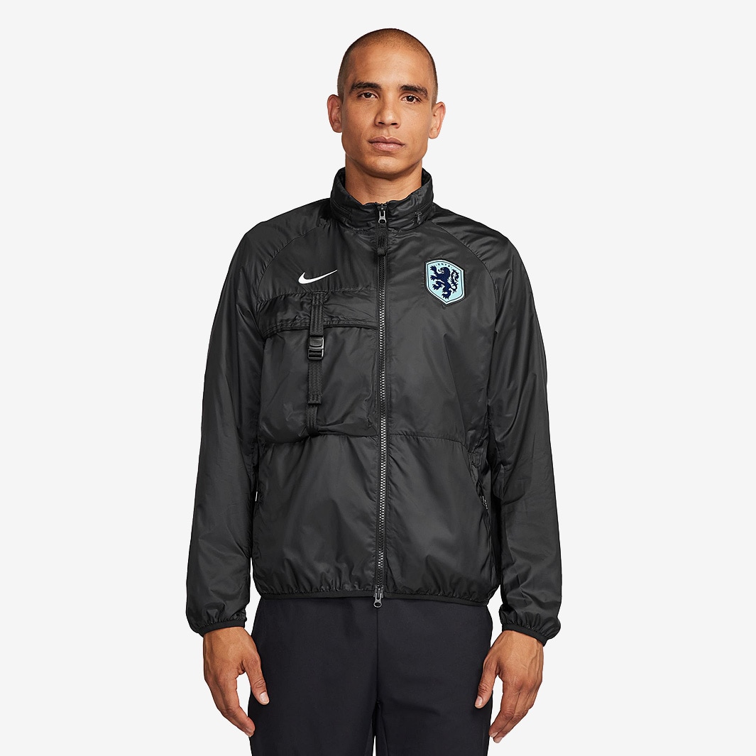 Nike Netherlands 2024 Anthem Jacket - Black/White - Mens Replica | Pro ...