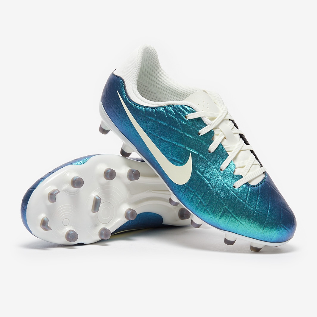 Nike Kids Tiempo Legend X Academy FG x Emerald - Dark Atomic Teal/Sail ...