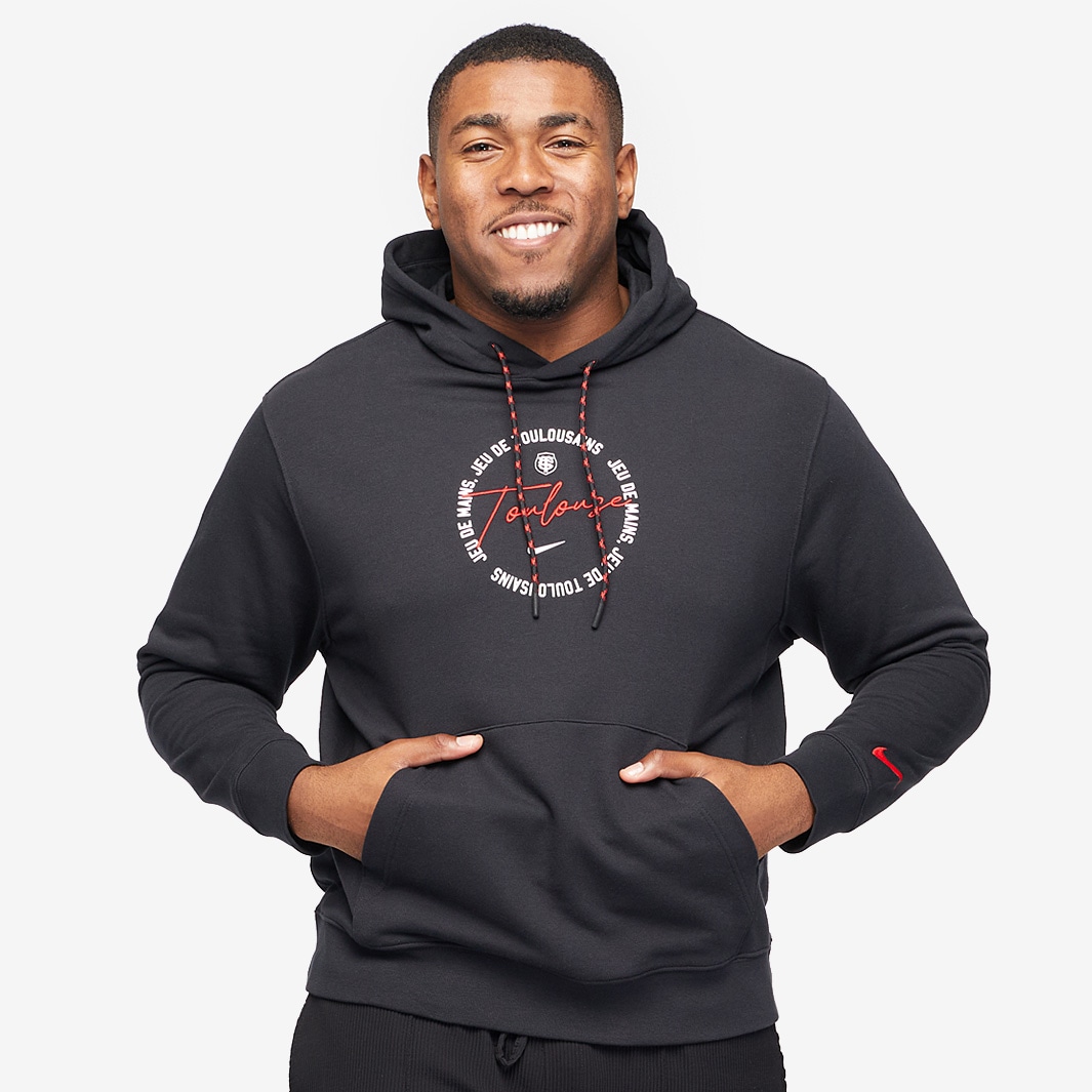 Nike Stade Toulousain 24/25 Hoodie Black Mens Replica ProDirect