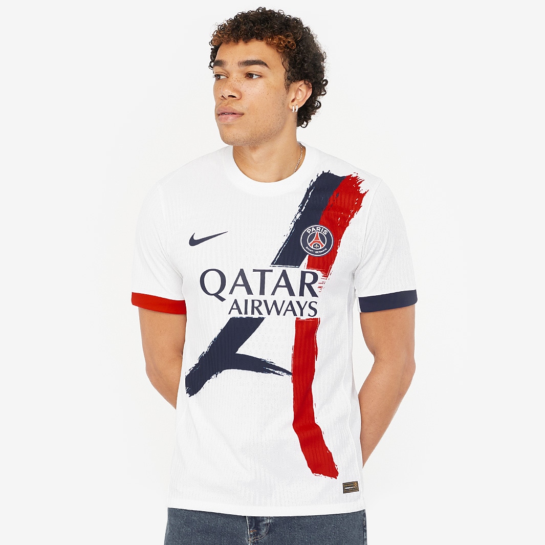 Nike Paris Saint-Germain 24/25 Dri-FIT ADV Match SS Away Jersey - White ...