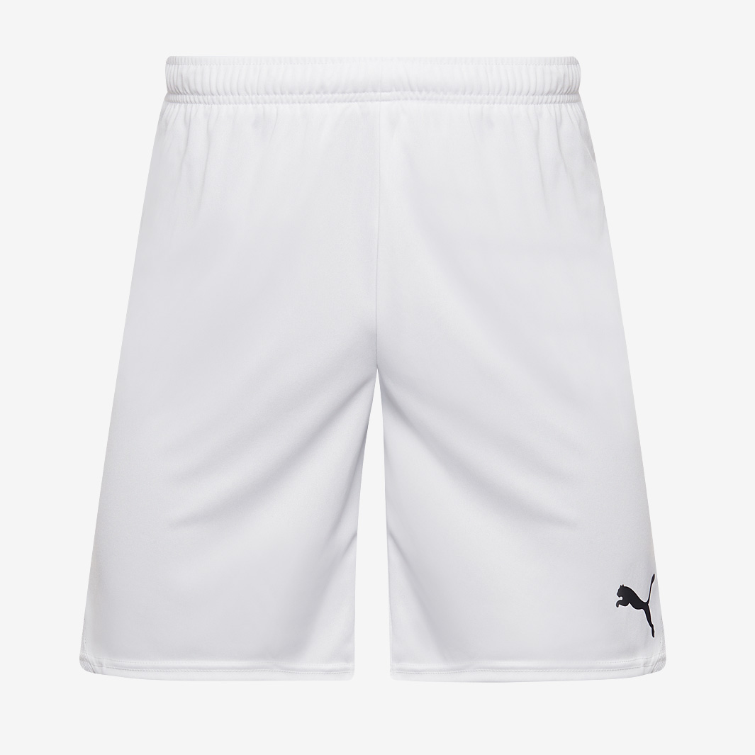 Puma Boys White Junior Teamgoal 24 Shorts Size 11-12 Year