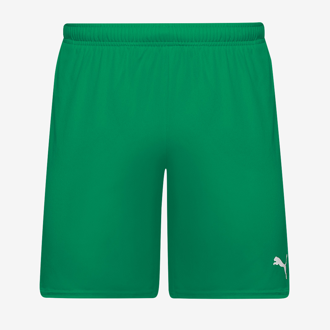 Puma Boys Green Junior Teamgoal 24 Shorts Size 11-12 Year