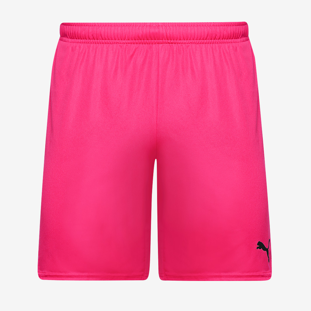 Puma Boys Pink Junior Teamgoal 24 Shorts Size 11-12 Year