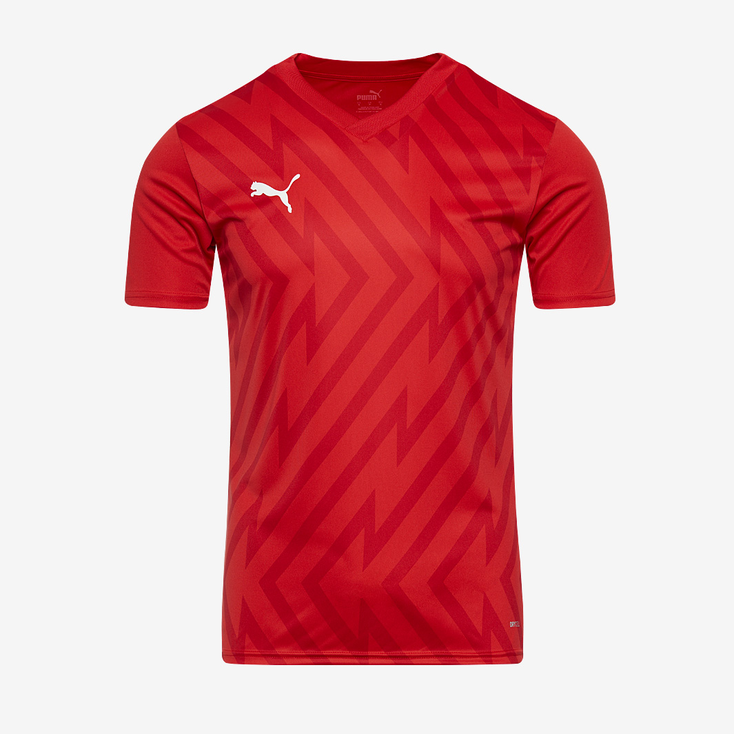 Puma Men's Red Teamglory 24 Ss Shirt Extra Large