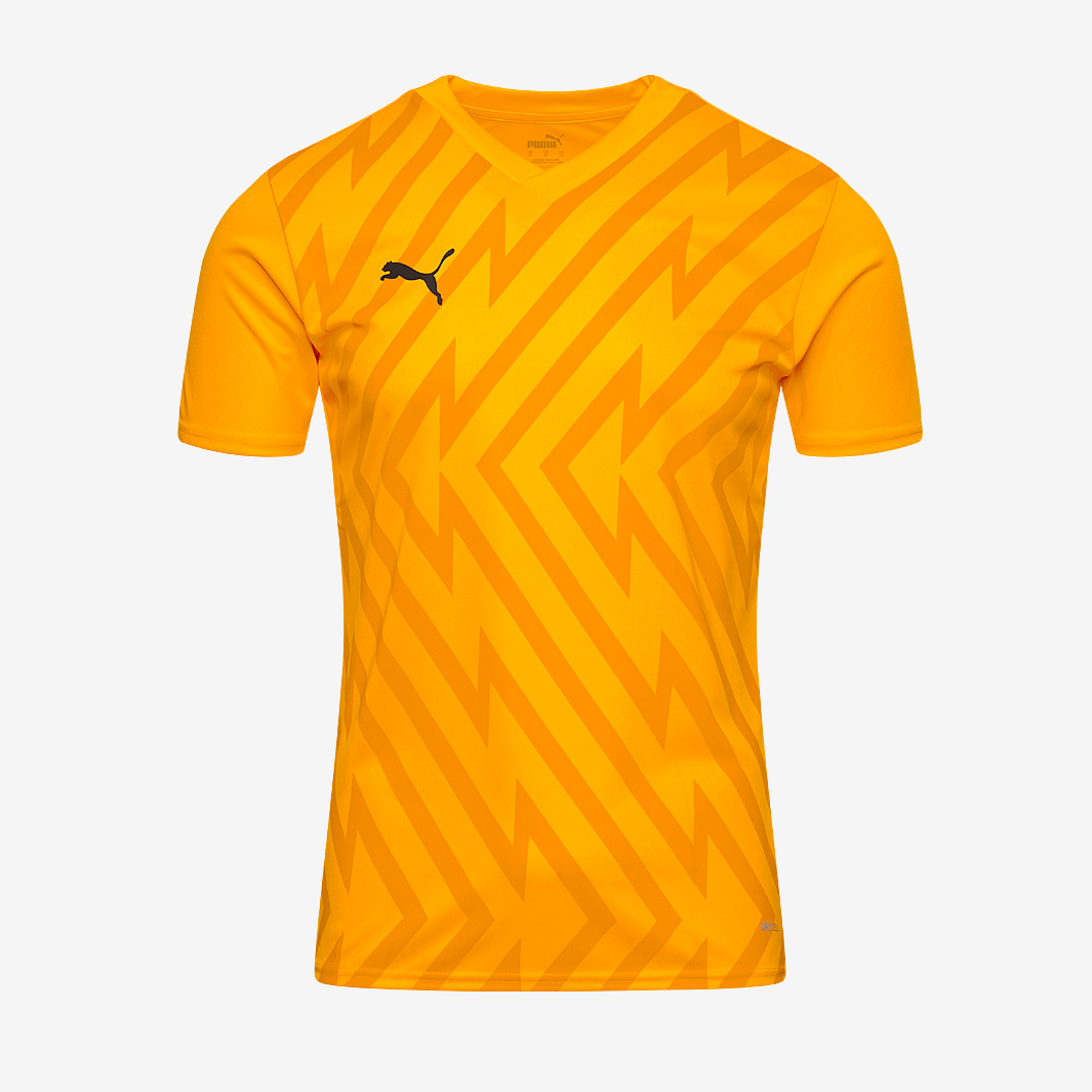Puma Men's Orange Teamglory 24 Ss Shirt Extra Large