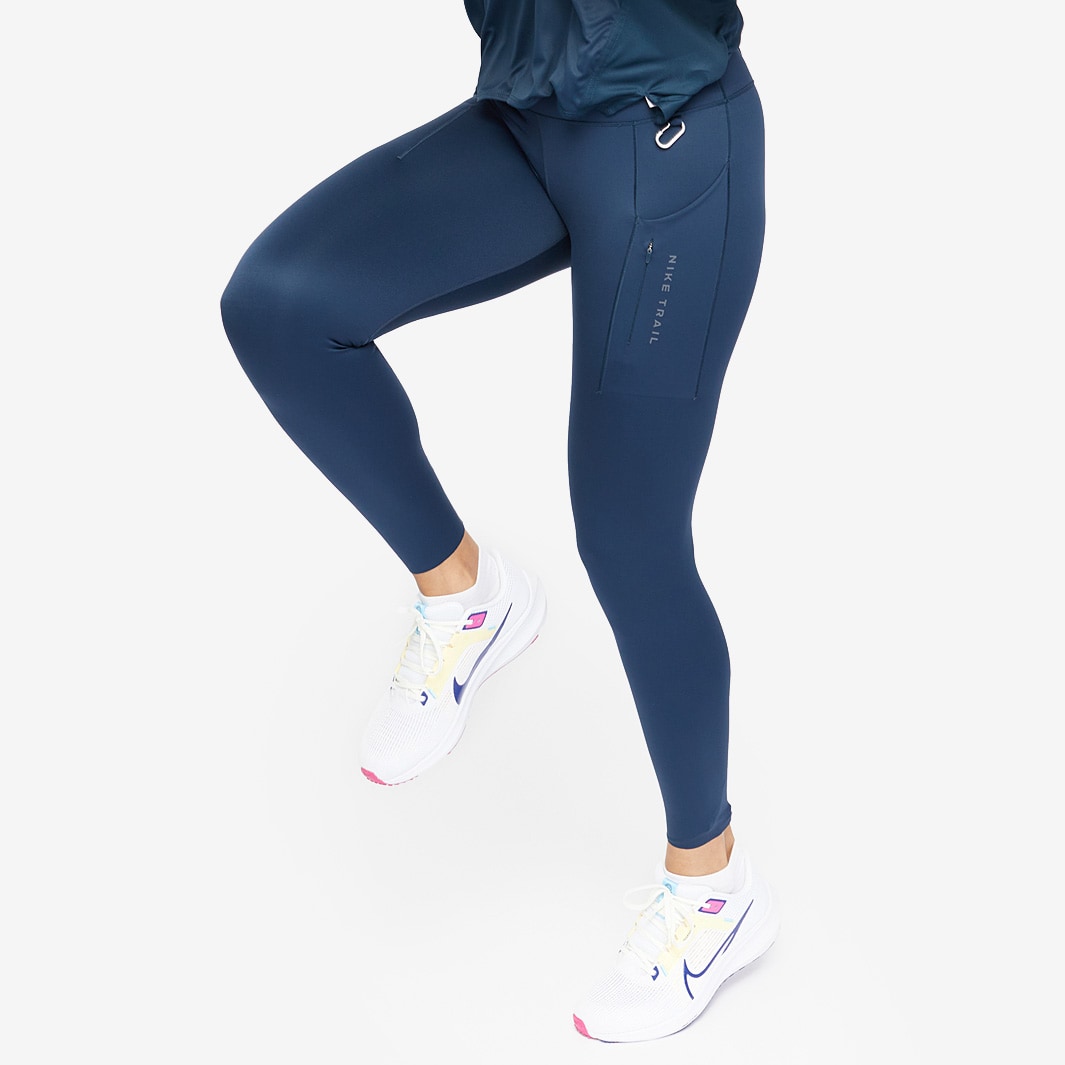 Nike Womens Trail Go High-Waisted 7/8 Leggings Armory Navy