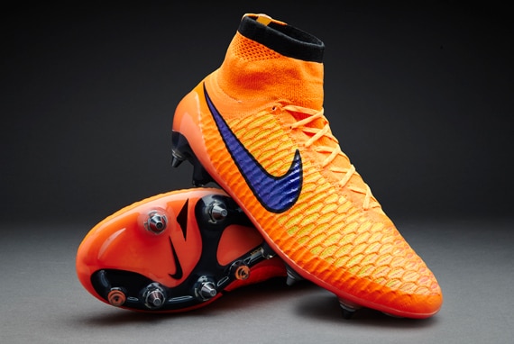 Botas futbol Nike- Nike SG-Pro -Terrenos blandos-Naranja-Violeta-Negro-641325-858 | Pro:Direct Soccer
