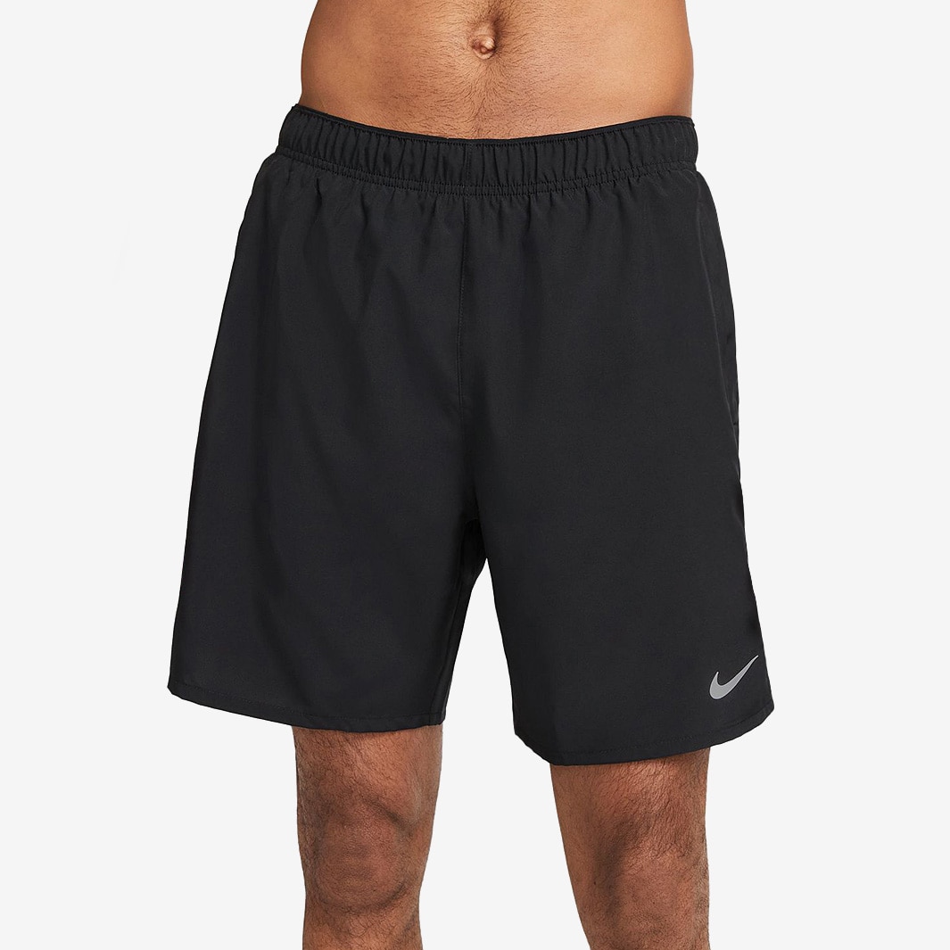 Nike Dri-FIT Challenger 7 Inch Shorts - Black/Black/Black/Reflective ...