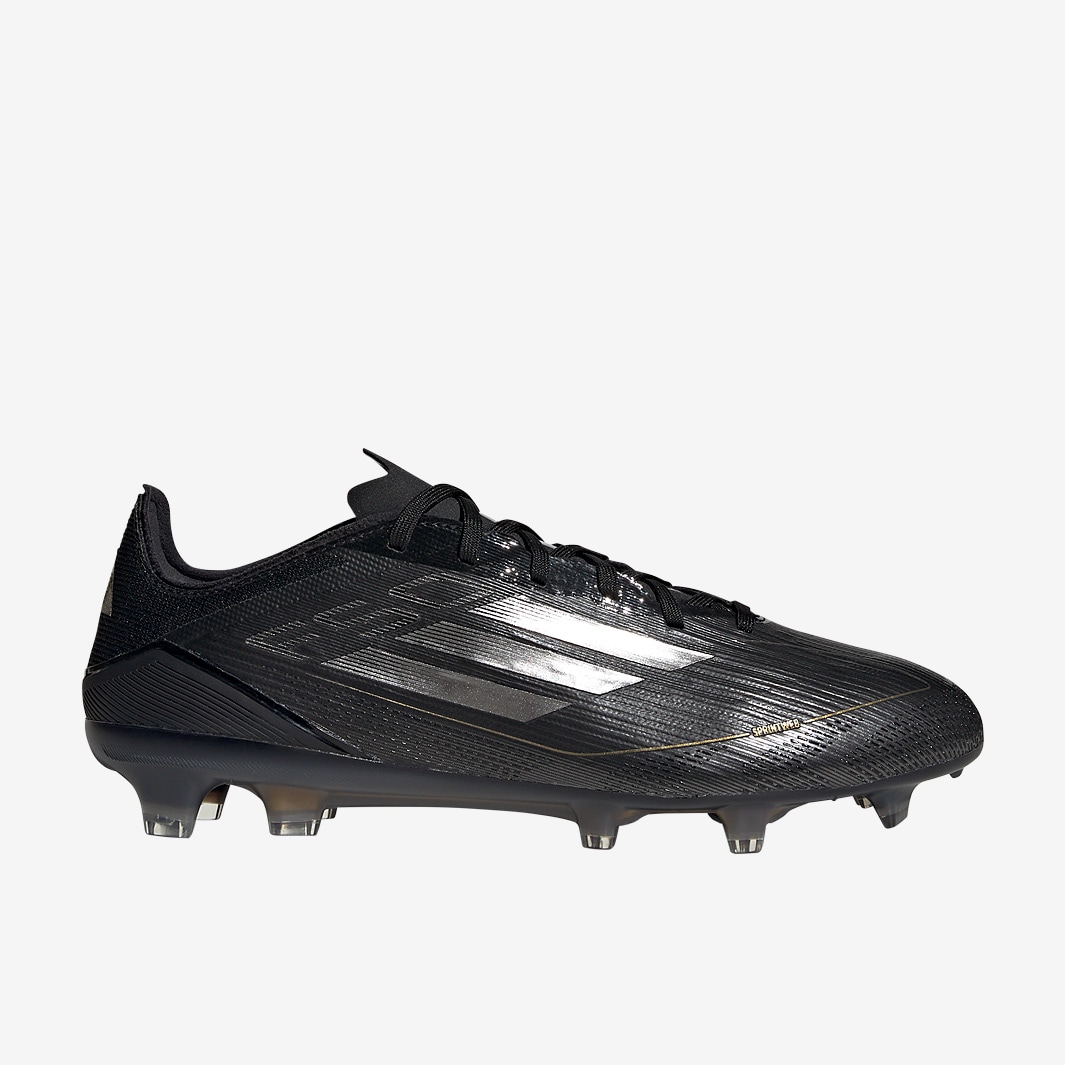 adidas F50 Pro Firm Ground - Core Black/Iron Met/Gold Met - Adult Boots ...