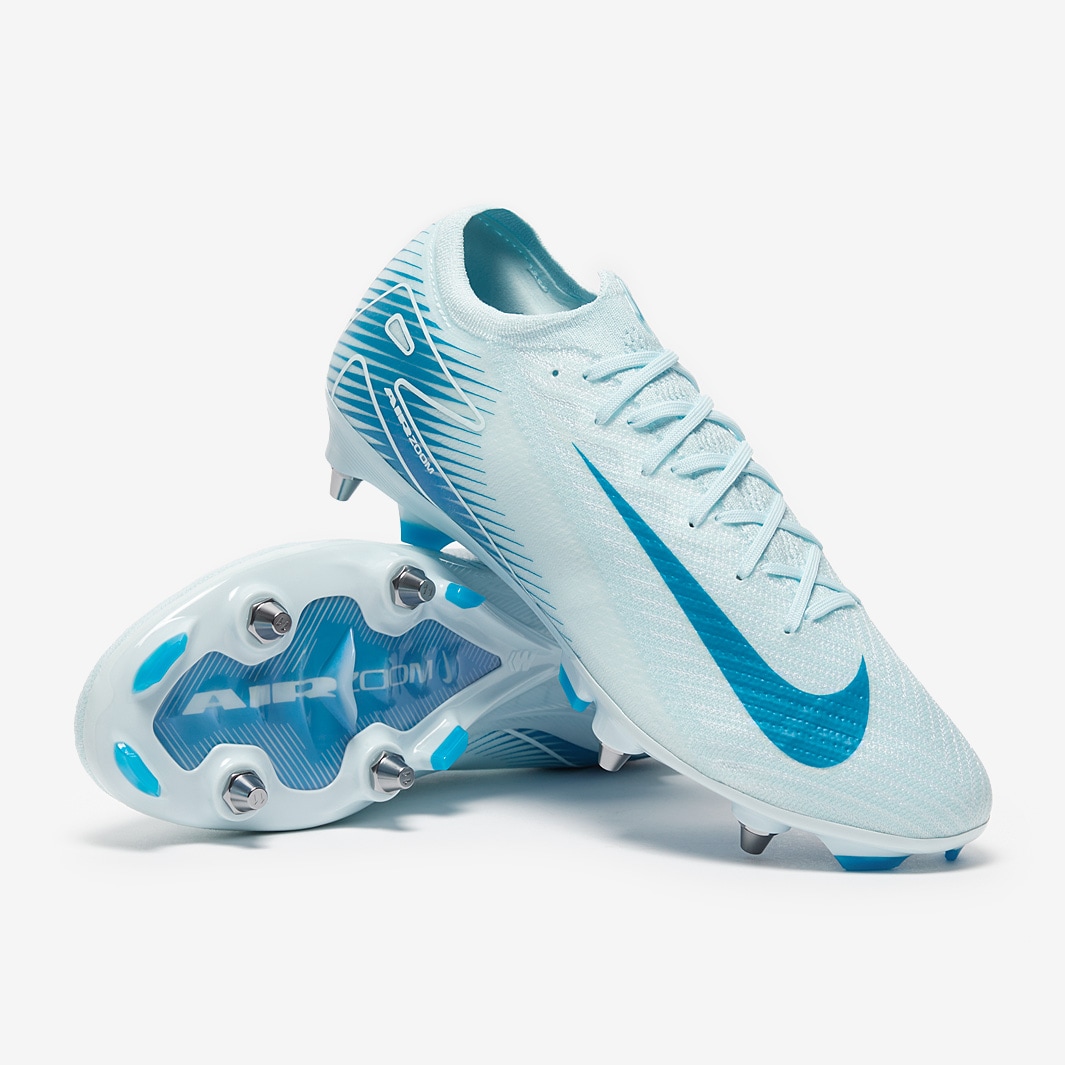 Nike fußballschuhe blau weiß deals