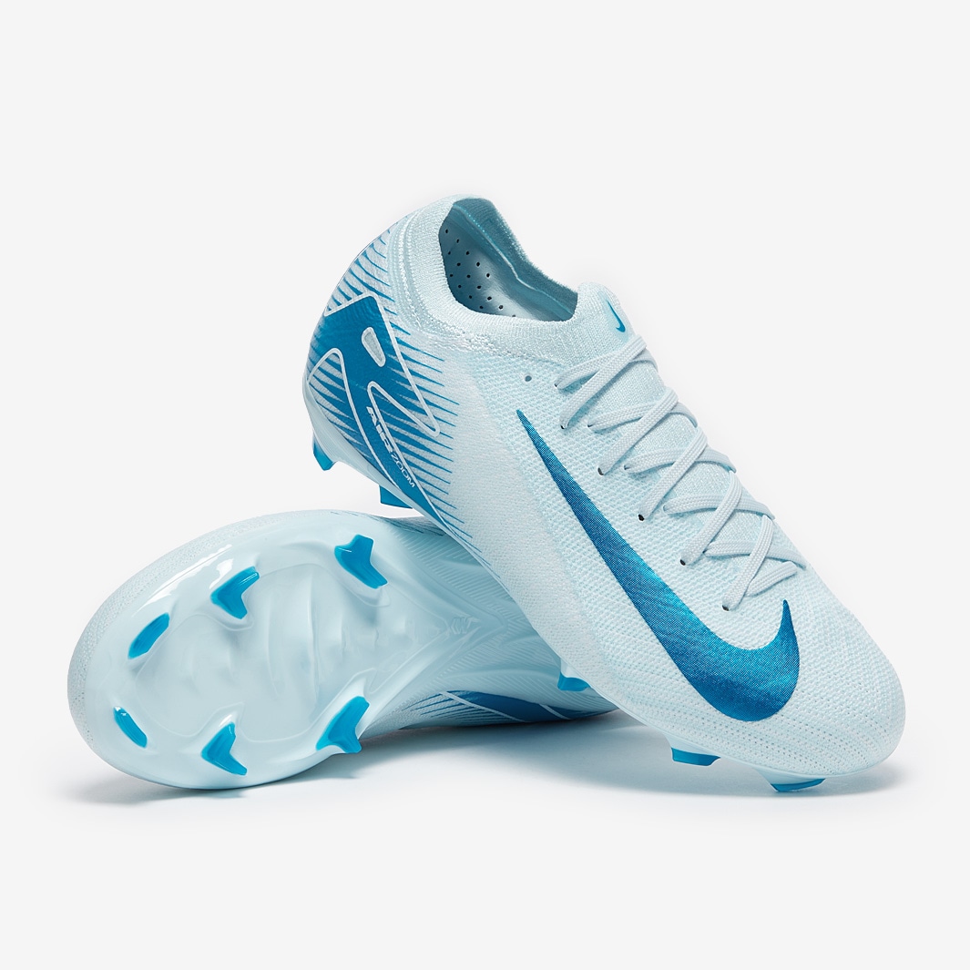 Nike Kids Air Zoom Mercurial Vapor XVI Pro Firm Ground - Glacier Blue ...