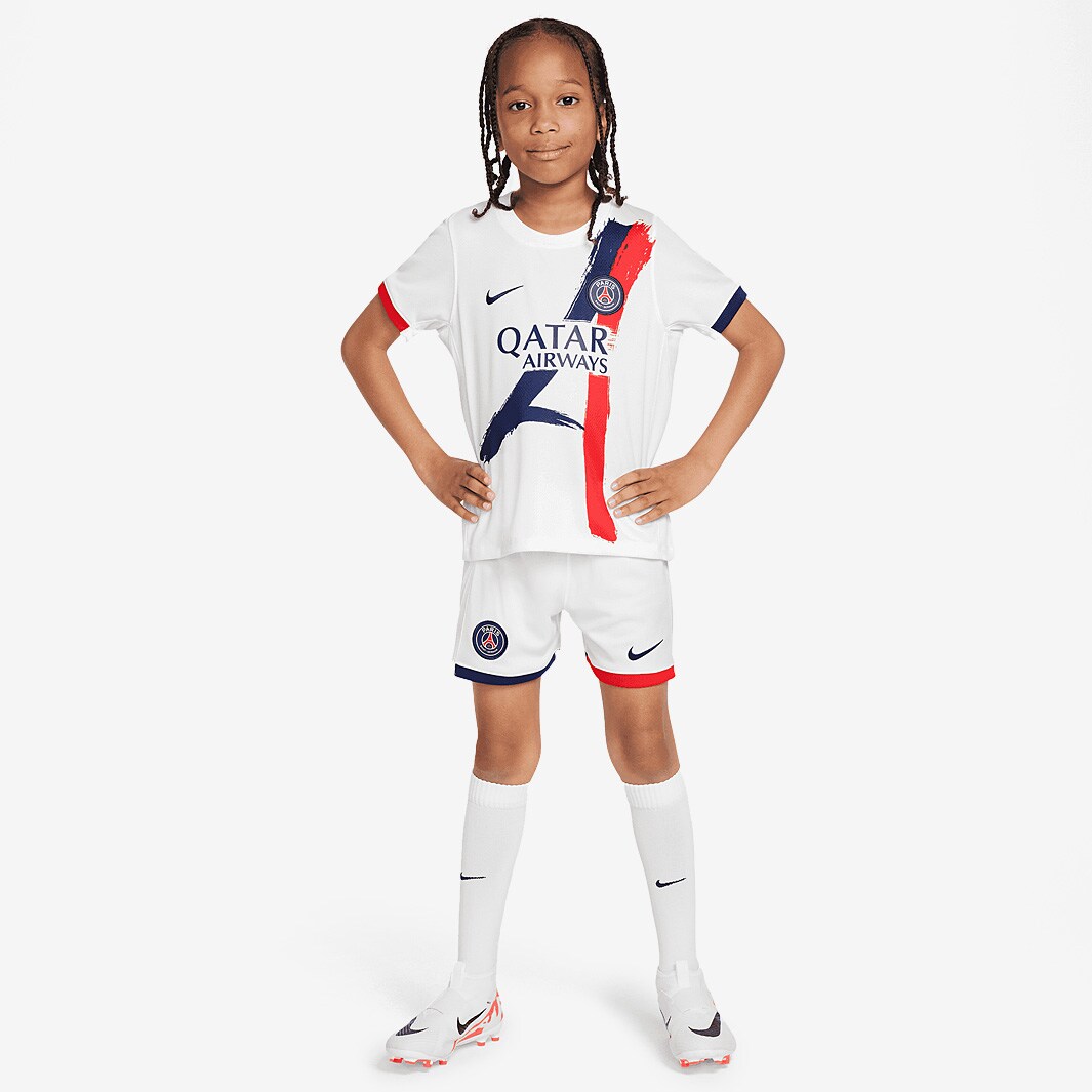 Necm 2021 Argentina #10 Leo Messi Copa-American Home Kids Football Soccer Jersey/Shorts/Socks Kit Youth Sizes (Messi White, 24 (6-7 Years