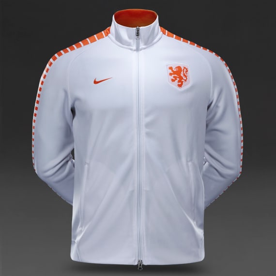 vestes de football - veste de survetement pays-bas Nike N98