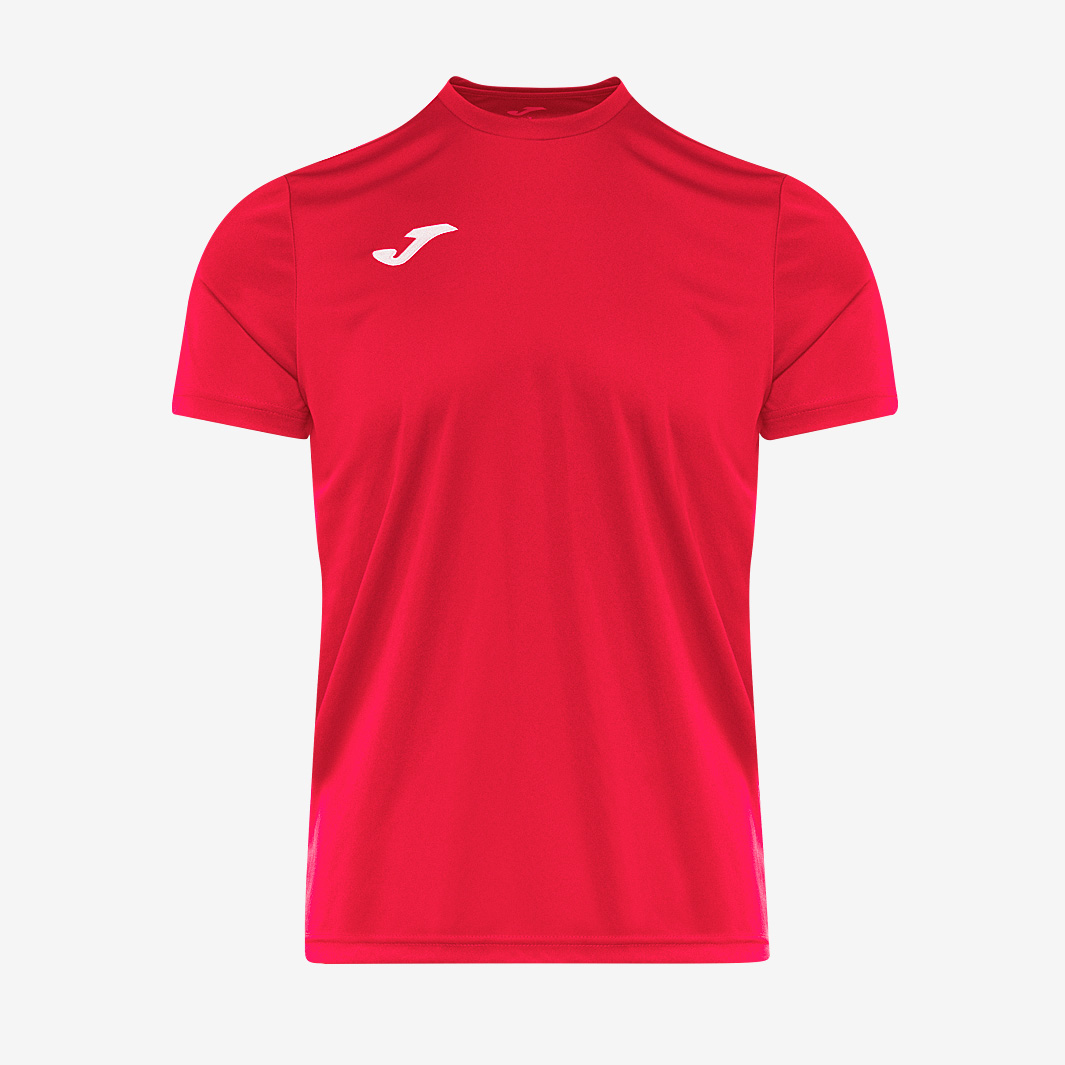 Joma Men's Red Olimpiada Ss Shirt Extra Large