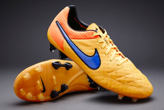 Nike Tiempo Legend FG - Mens Boots - Firm Ground Laser Orange/Persian Violet/Total Orange/Violet | Pro:Direct Soccer