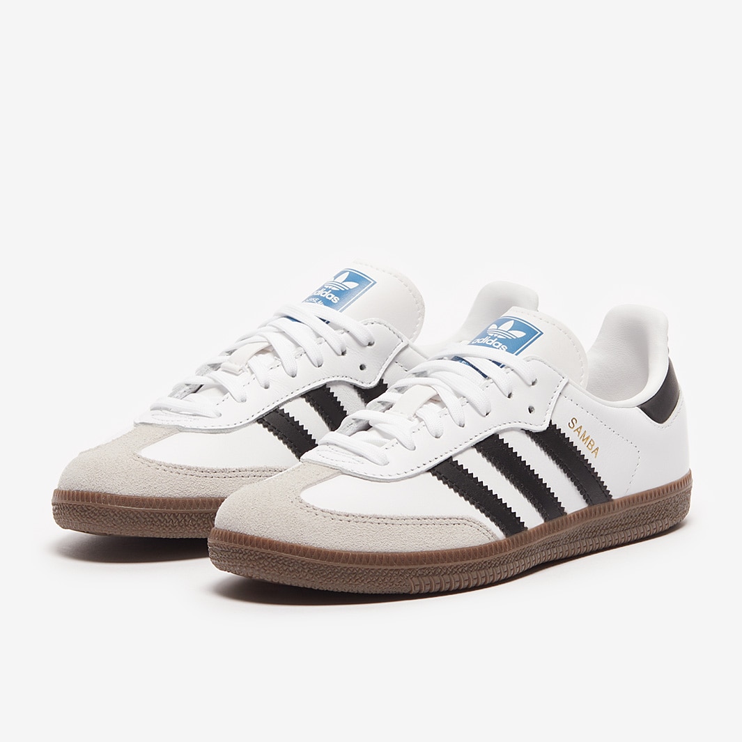 adidas Originals Younger Kids Samba OG (PS) - Ftw White/Core Black/Gum ...