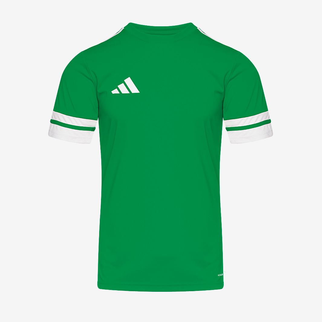 Adidas Unisex Kids Green Junior Squadra 25 Ss Shirt Size 15-16 Year