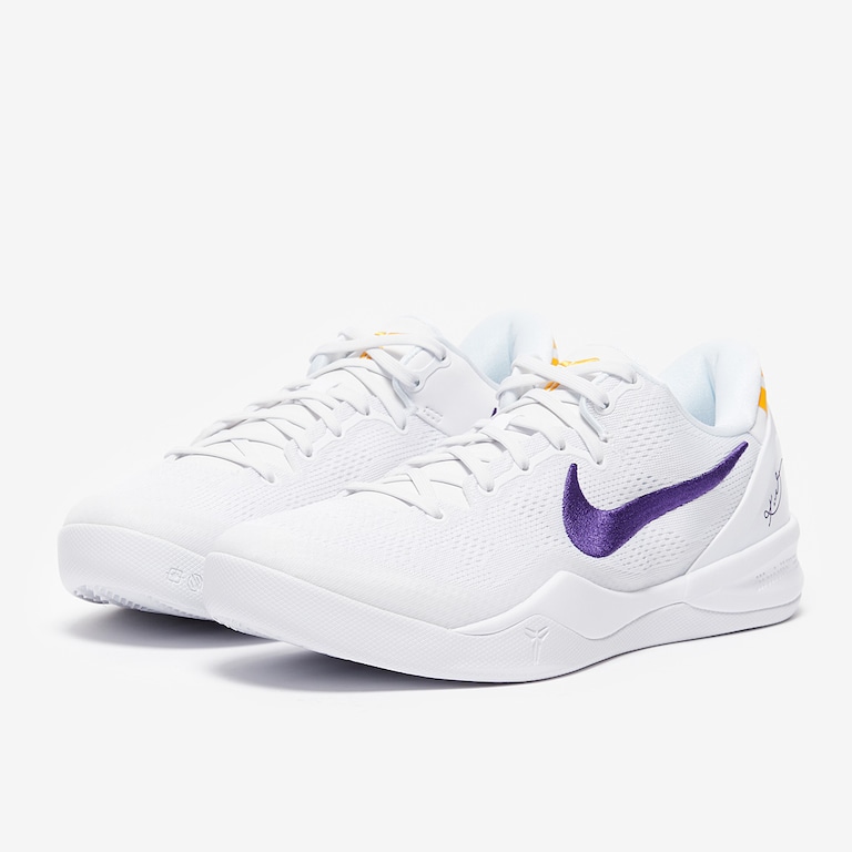 Purple Kobe Bryant Shoes 24 Nike Kobe ProTro White/Court Purple