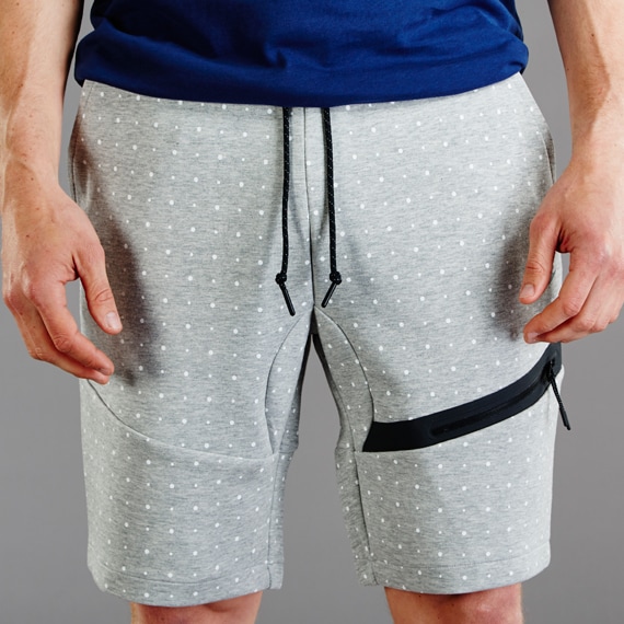 Nike tech fleece sales polka dot shorts