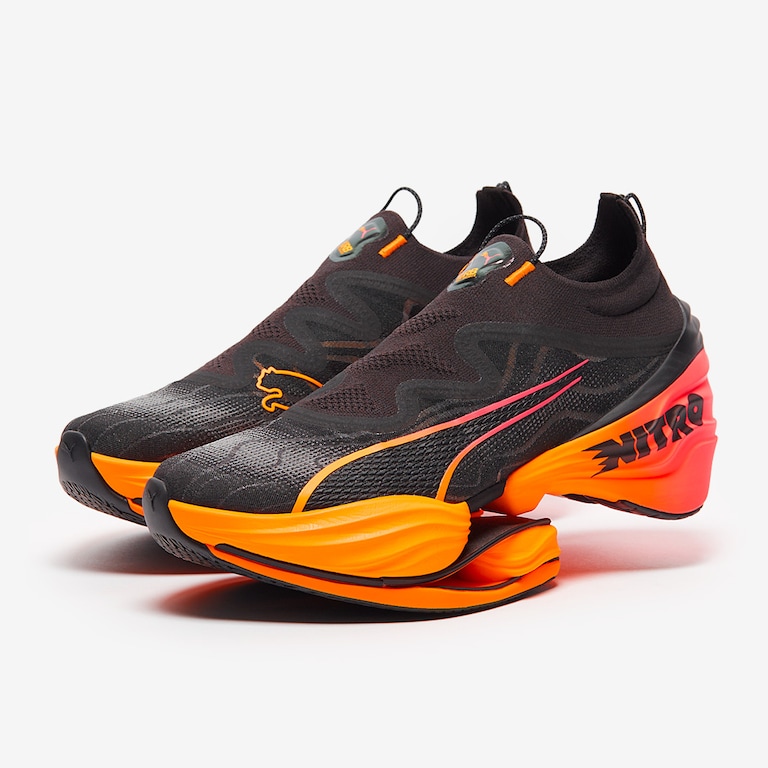 Puma Fast-RB Nitro Elite FF Black/Yellow Mens Shoes Pro