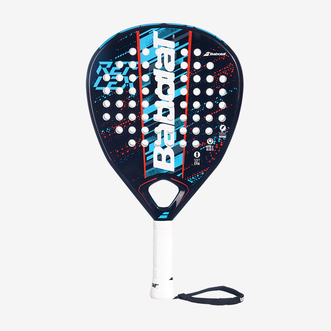 Babolat Reflex Padel Racket - Black/White/Blue - Adult Padel