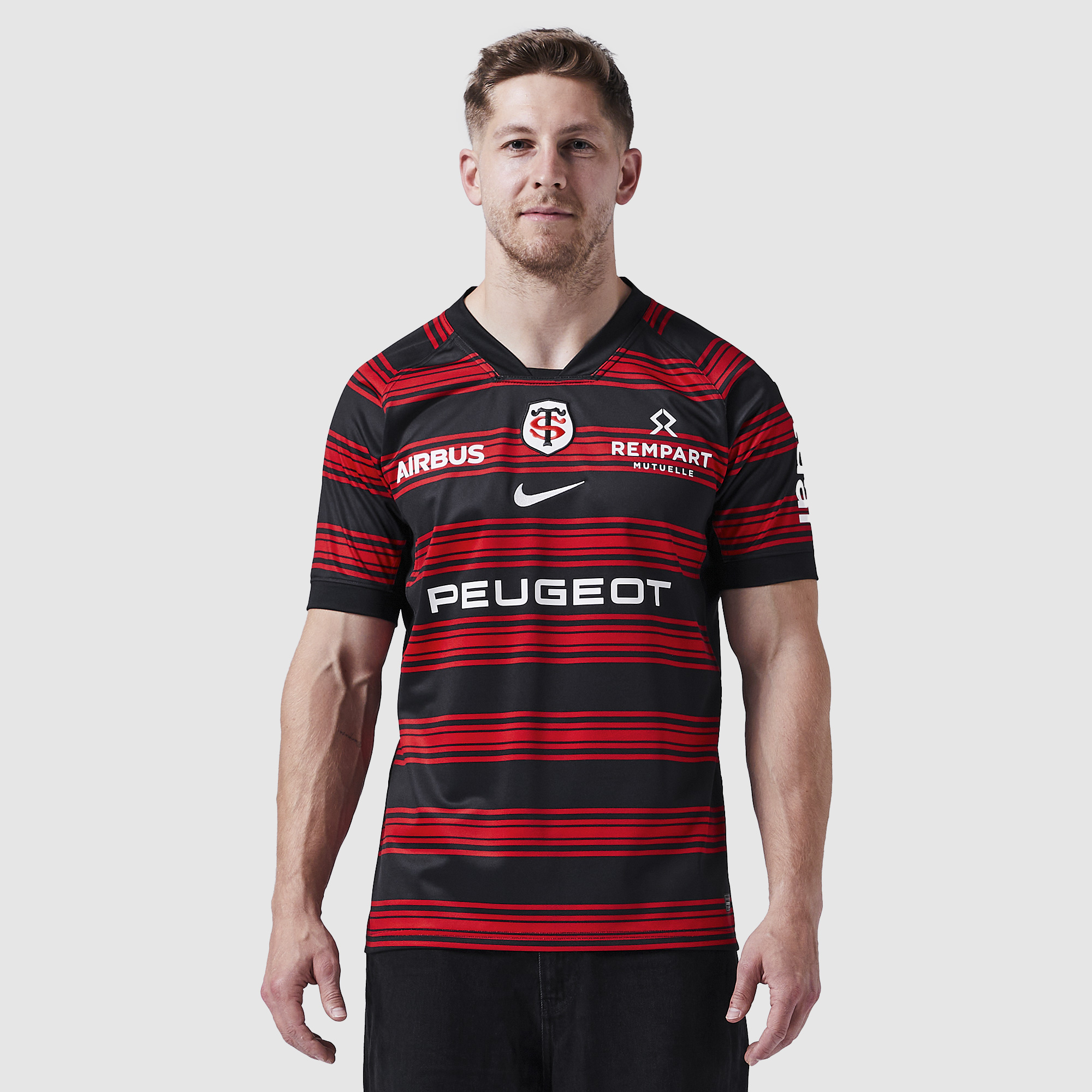 Nike Stade Toulousain 25 26 Home Replica Shirt Black