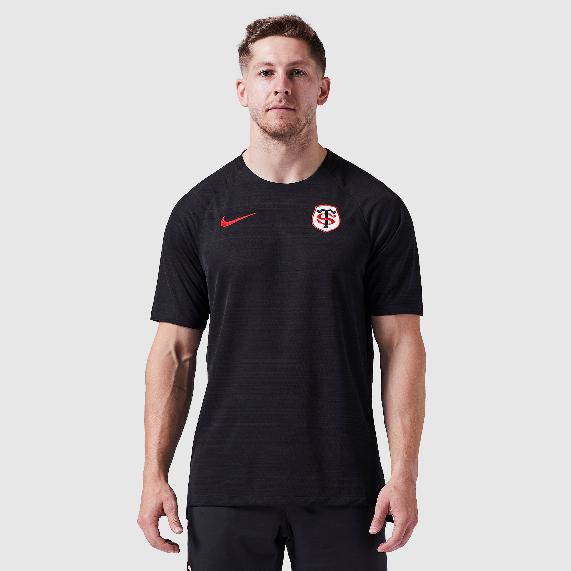 Nike Stade Toulousain 25/26 Training Top Black/University Red
