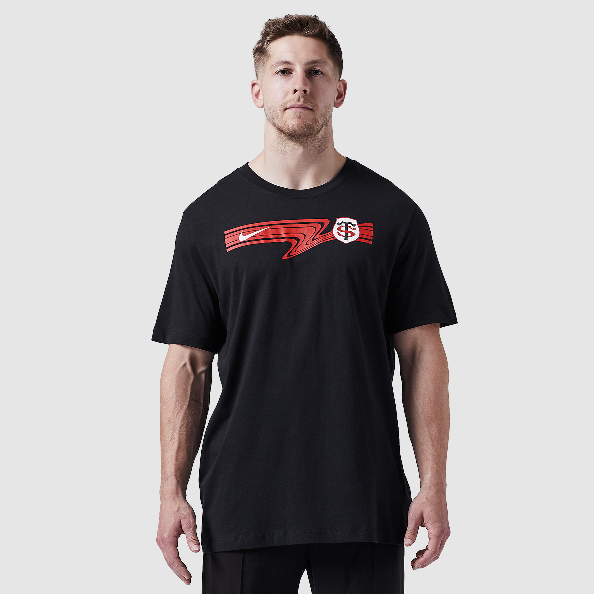 Nike Stade Toulousain 25 26 Graphic Tee Black