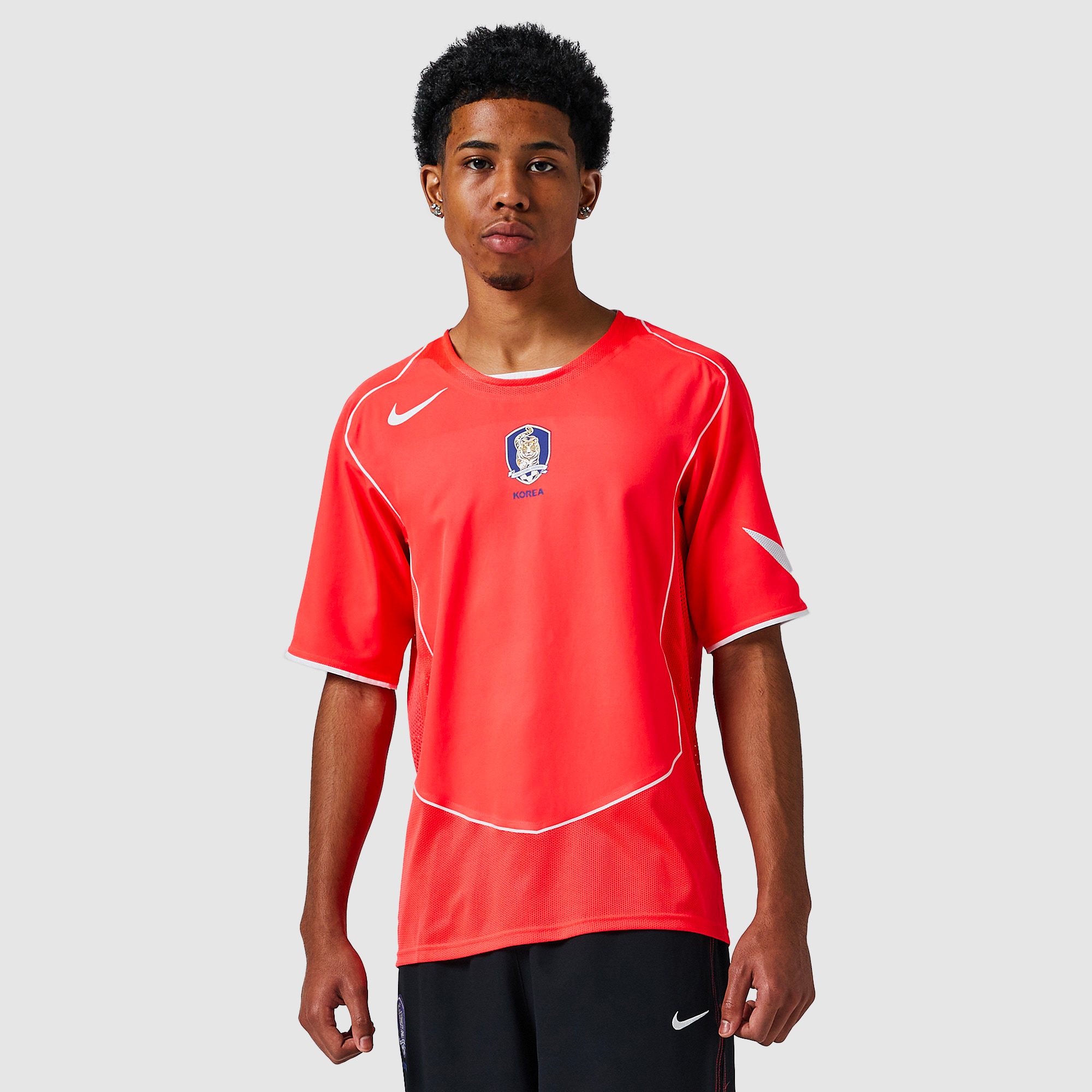 Nike South Korea 2004 Re-Issue Shirt - Laser Crimson/White/White