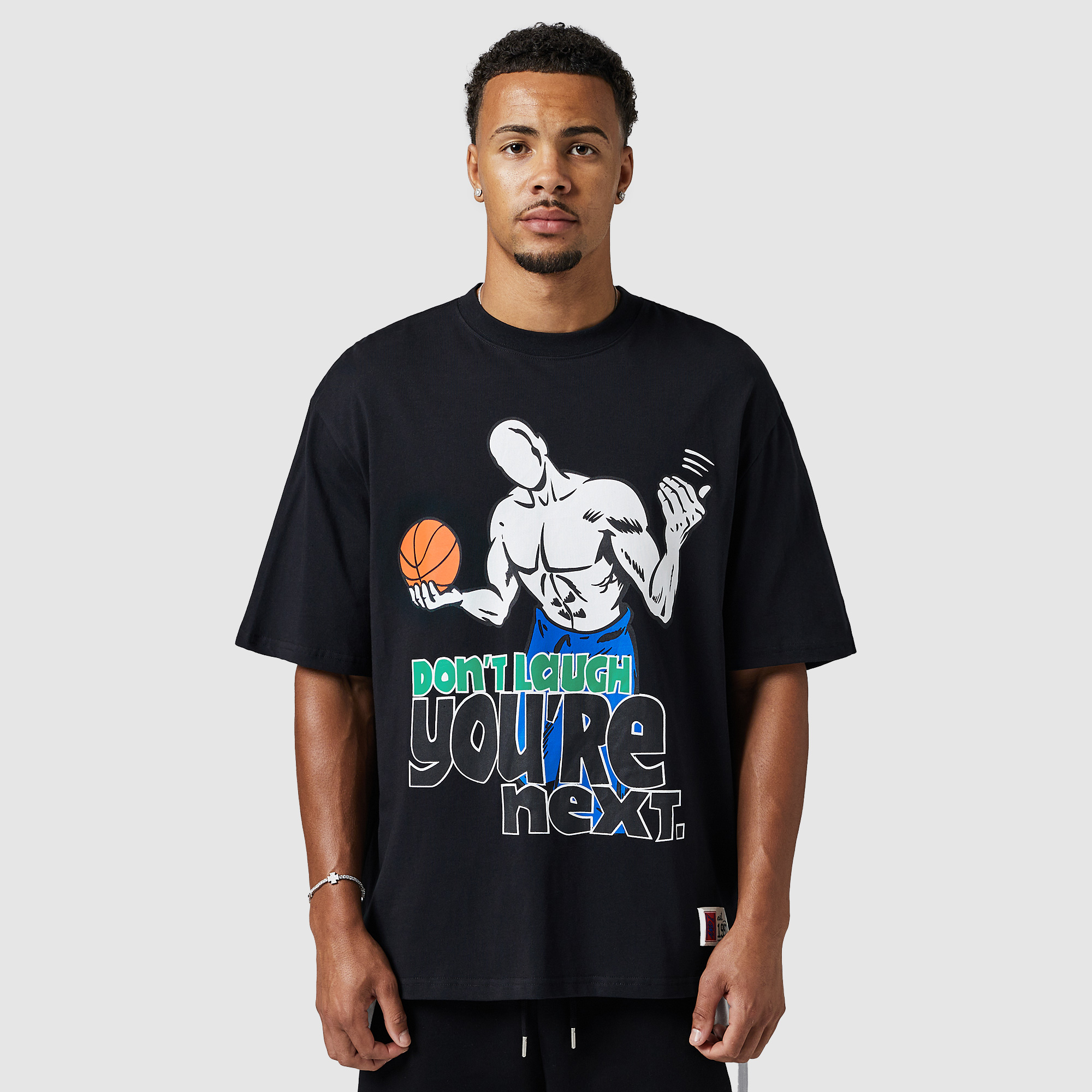 And1 Don’t Laugh Trash Talk T Shirt Black