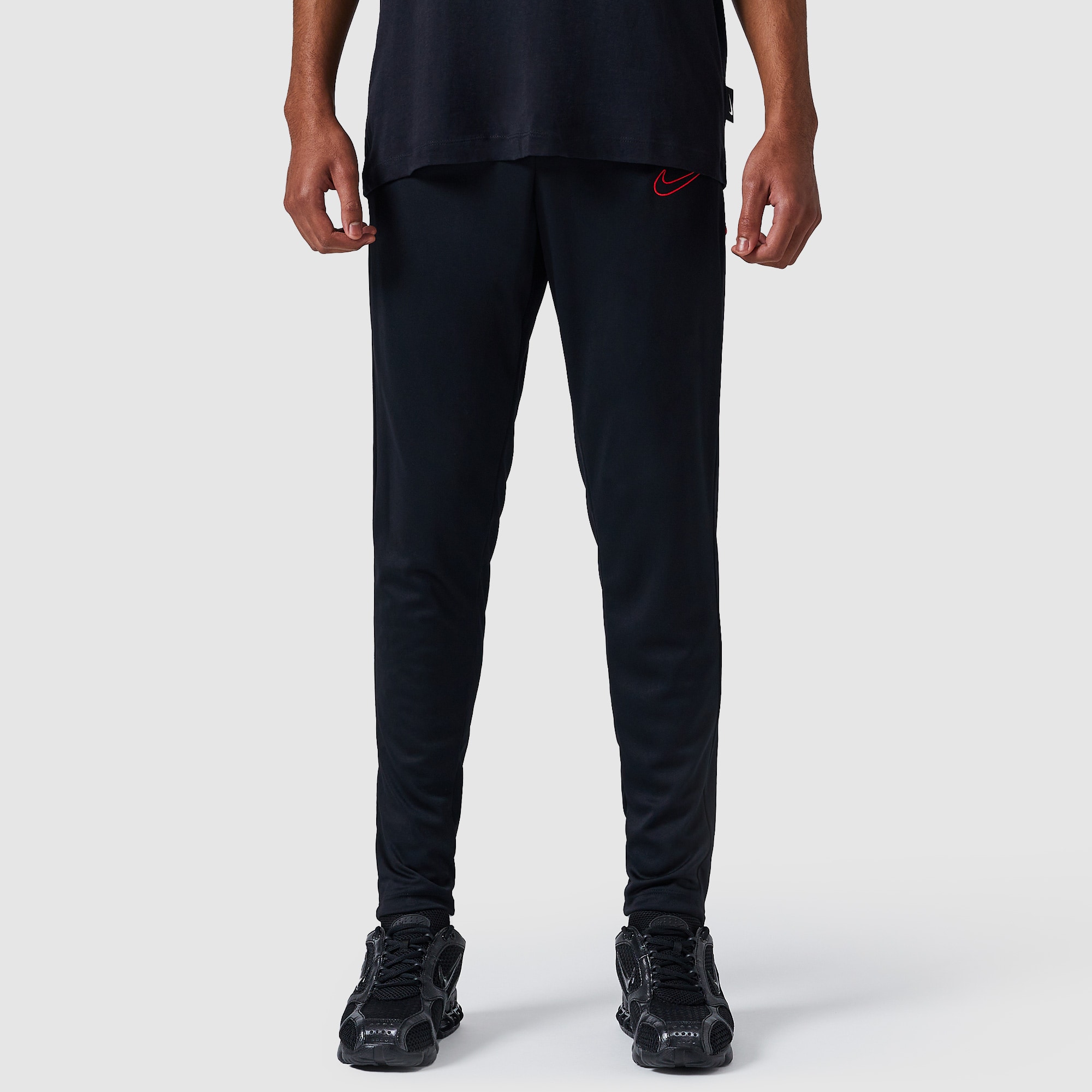 Pantaloni Nike Academy 25 Dri-FIT Nero/Nero/Rosso Università