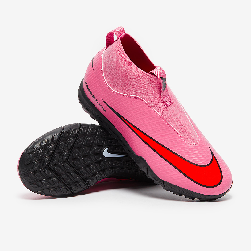 Saekeke Chaussures Football TF Enfants - Surface Synthétique Semelle Caoutchouc