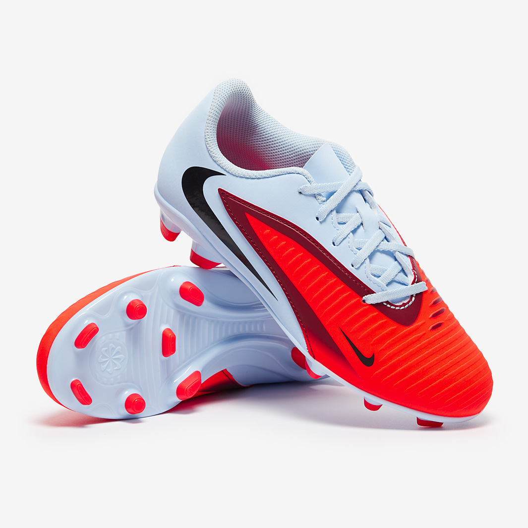 Nike Kids Phantom 6 Club Low Firm Ground Mixed Ground Royal Tint 