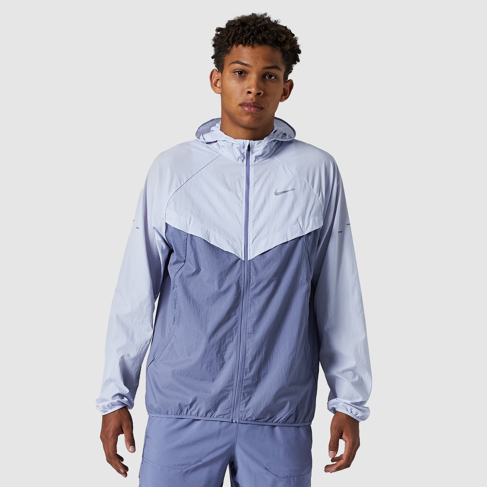 Nike Stride Repel UV Jacket Ghost/World Indigo/Reflective Silv