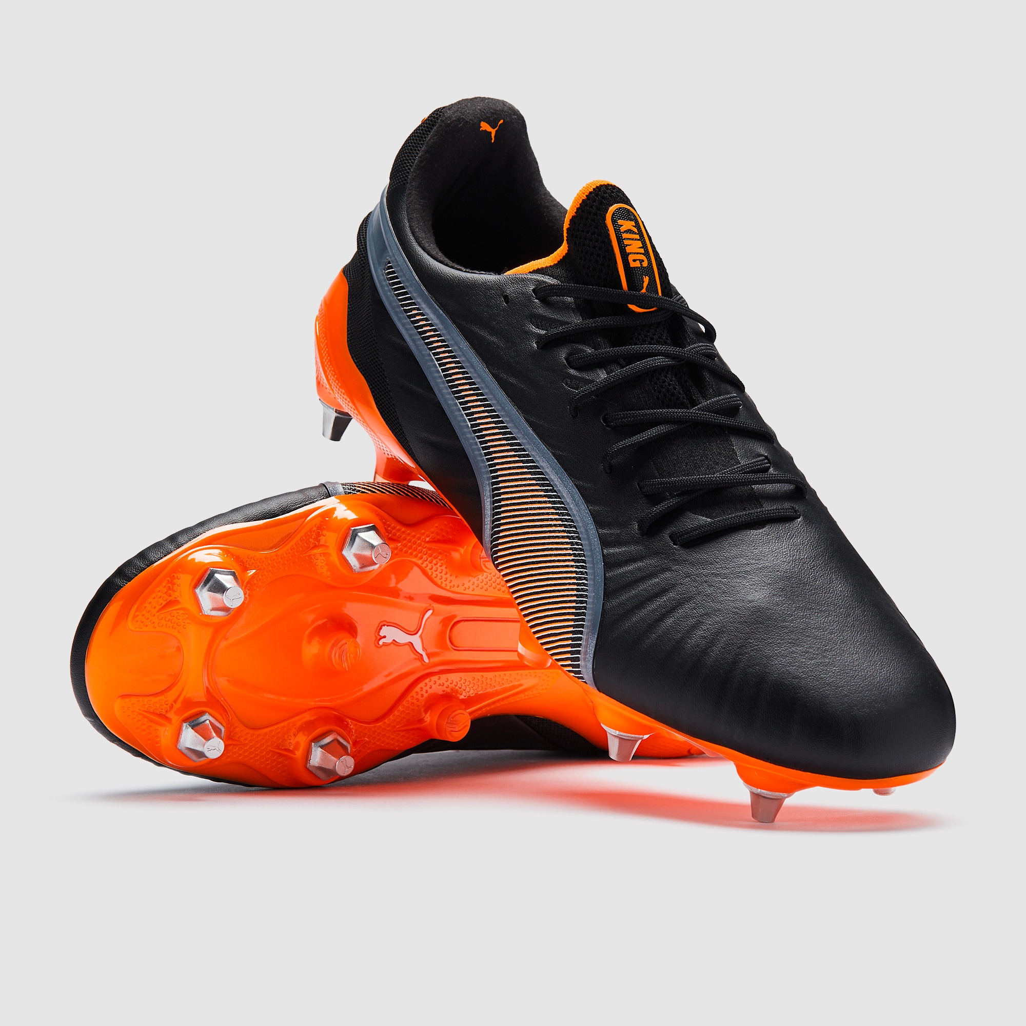 Puma King Ultimate MxSG - Puma Black/Heat Fire/Puma Silver