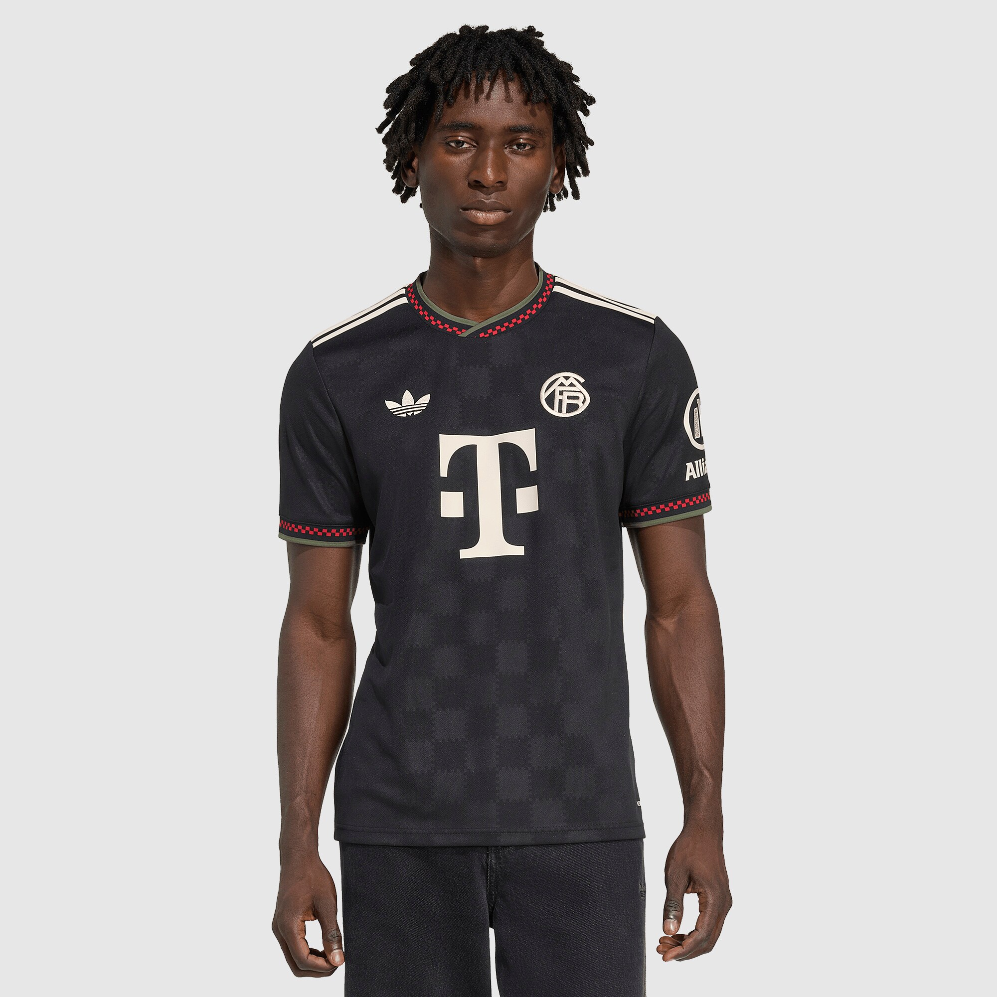 adidas Originals Bayern Munich 25/26 Third Shirt - Black - Mens