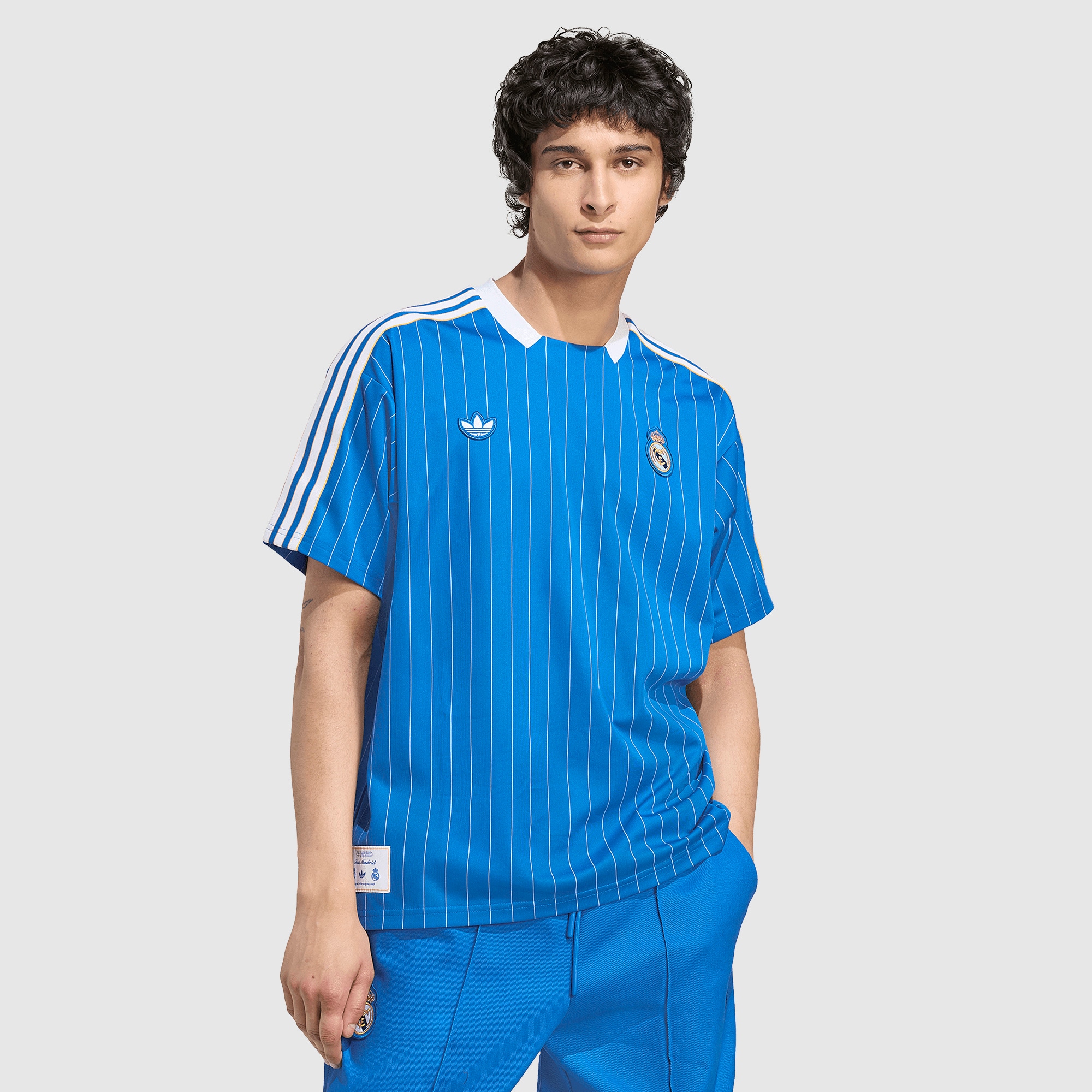 【adidas】Real Madrid Originals Tshirts 2025-26 Real Madrid adidas Originals Terrace Icons Graphic Tee