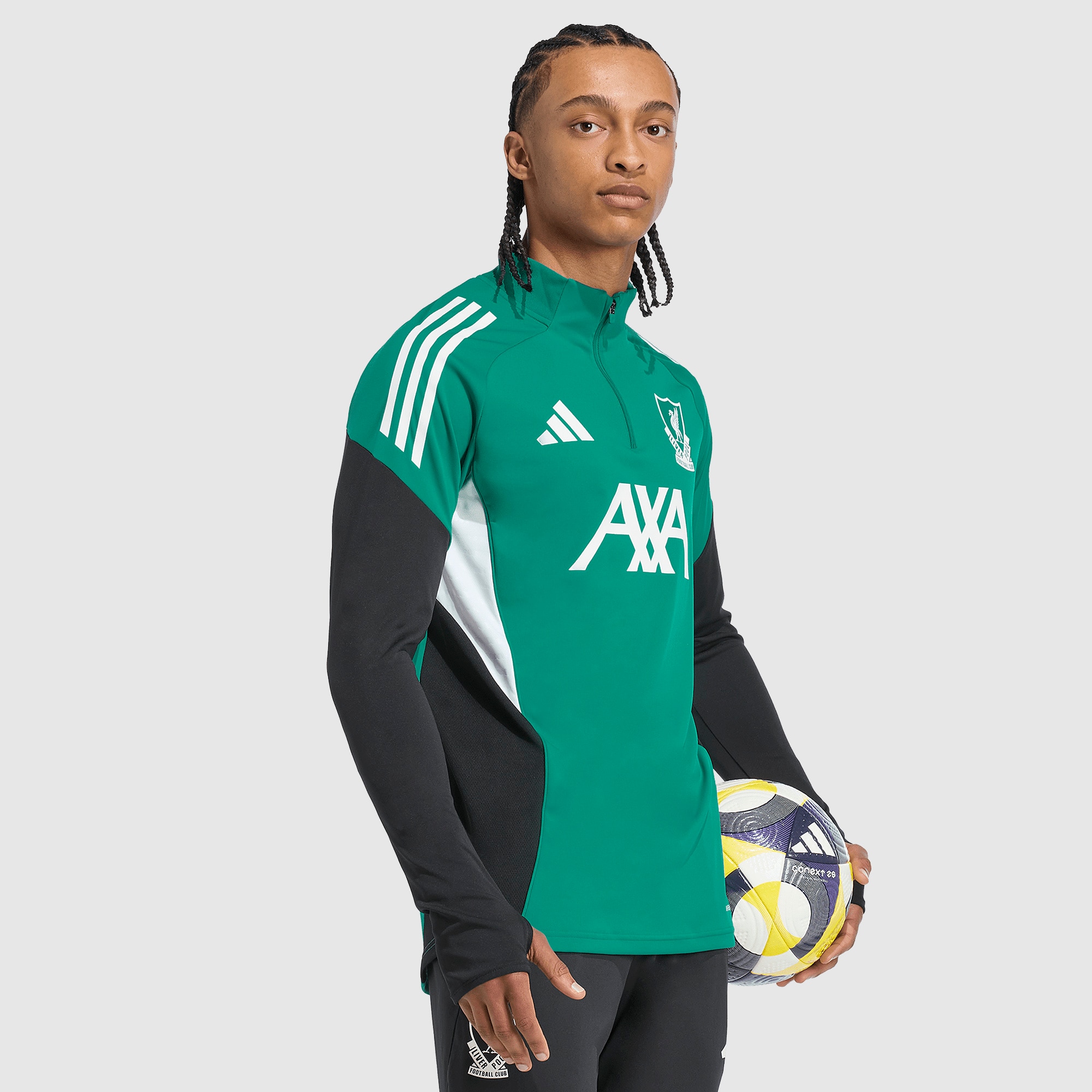 Training Jacket Liverpool Turquoise Training Top Liverpool Adidas