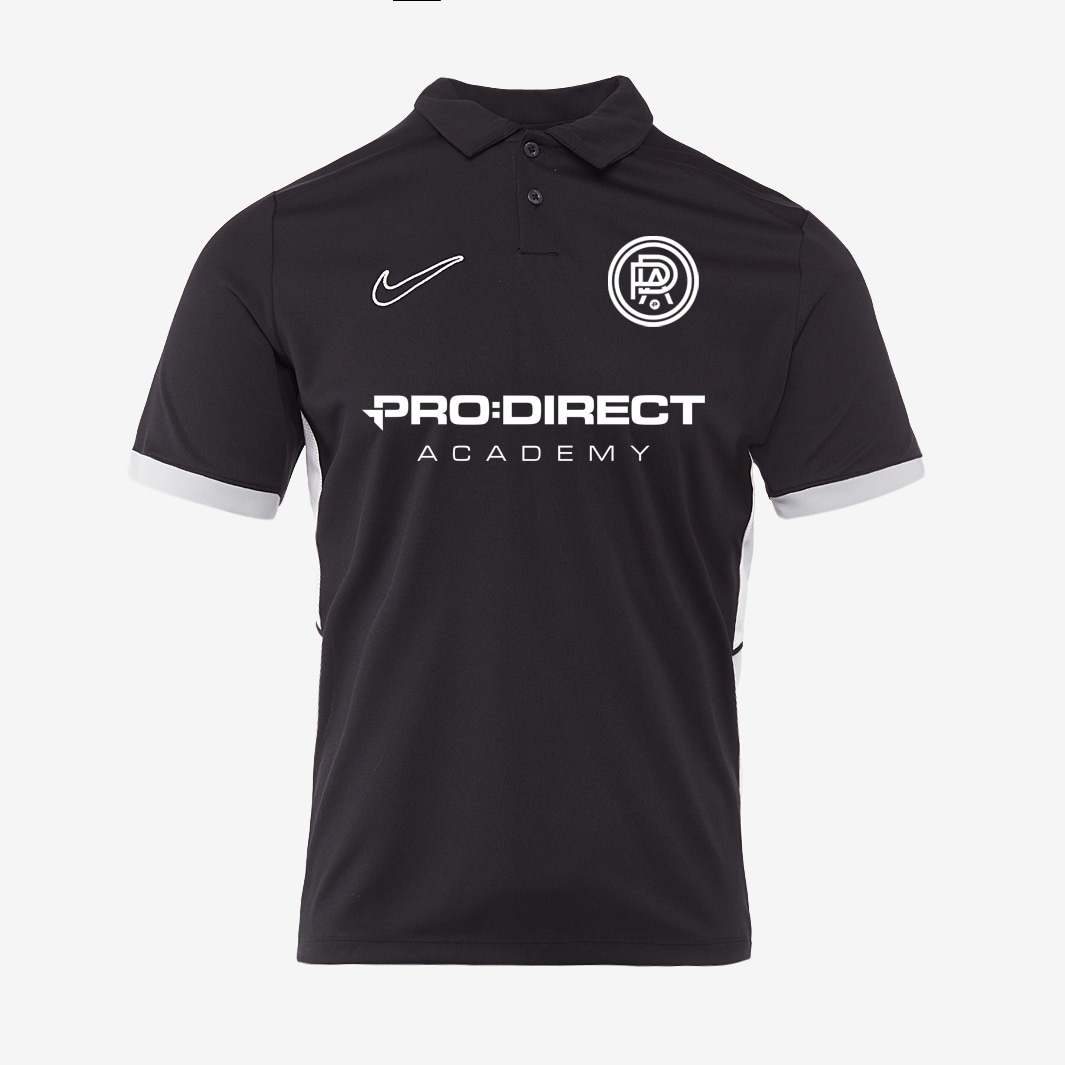Nike DRI-FIT ポロシャツ PRO:DIRECT ACADEMY Nike Dri-Fit Academy SS Shirt - Black/White - Mens Football
